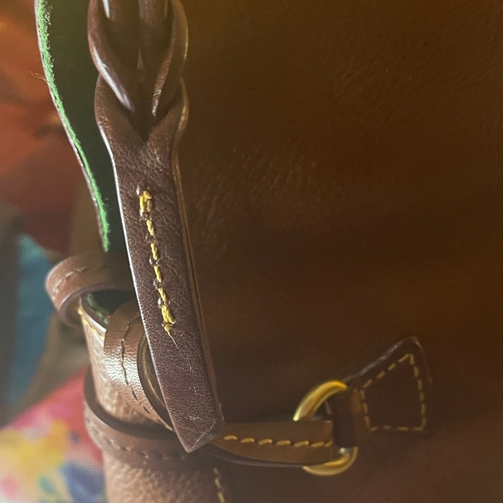 Dooney & Bourke Leather Florentine Travel Work Everyday Bag by Dooney & Bourke - Picture 6 of 15